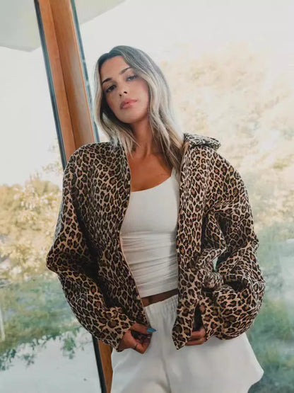 Wild Luxe Leopard Hoodie