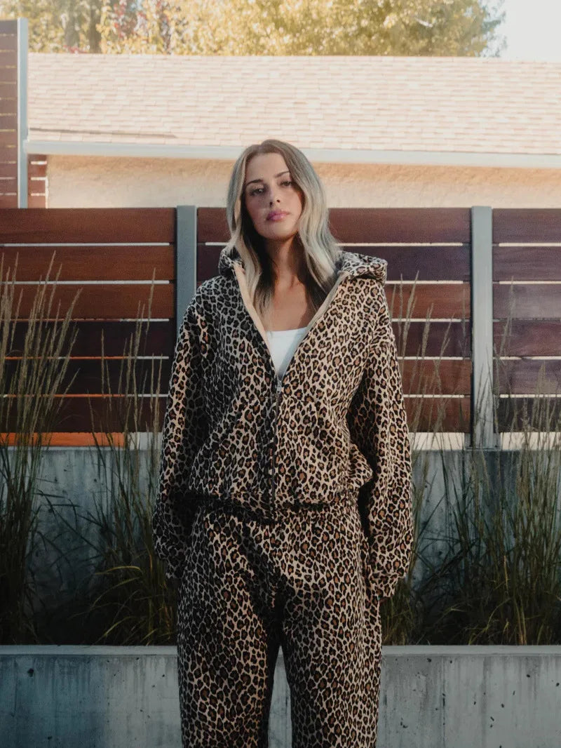 Wild Luxe Leopard Hoodie